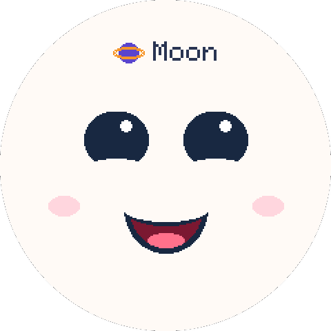 The round face talking: an open smile and happy eyes